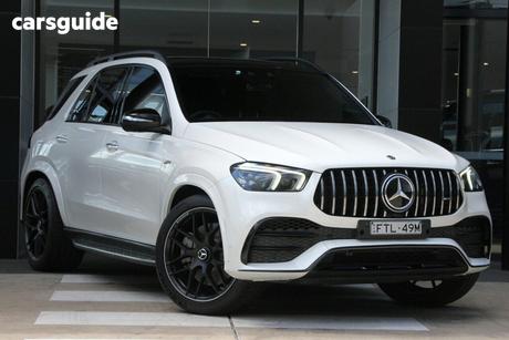 White 2020 Mercedes-Benz GLE53 Wagon 4Matic+ (Hybrid)