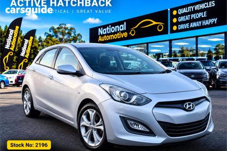 Silver 2012 Hyundai I30 Hatchback Active