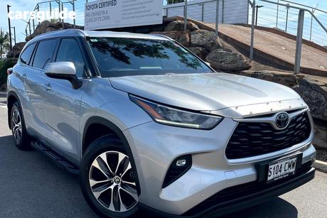 Silver 2021 Toyota Kluger Wagon Gxl Awd