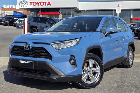 Blue 2022 Toyota RAV4 Wagon Gx (2Wd)
