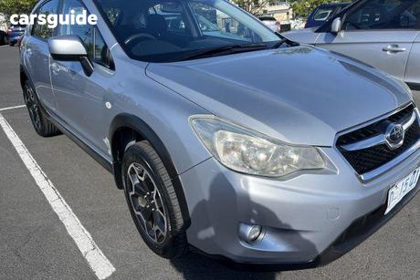 Silver 2014 Subaru XV Hatch