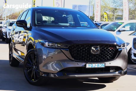 Grey 2022 Mazda CX-5 Wagon Gt Sp (Awd)