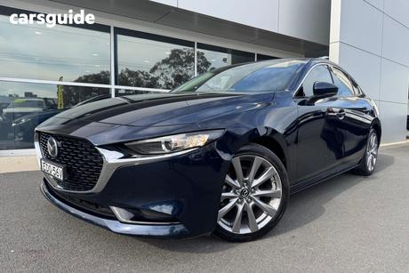Blue 2019 Mazda 3 Sedan G25 Gt