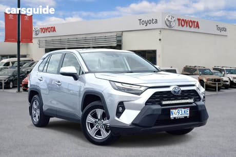 Silver 2023 Toyota RAV4 Wagon Gx (Awd) Hybrid