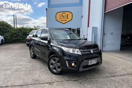 Black 2016 Suzuki Vitara Wagon Rt-S
