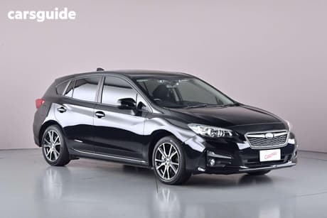 Black 2017 Subaru Impreza Hatchback 2.0I Premium (Awd)