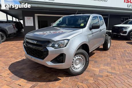 Silver 2026 Isuzu D-MAX Space Cab Chassis Sx (4X4)