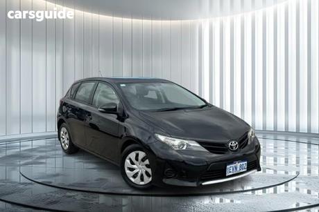 Black 2014 Toyota Corolla Hatchback Ascent