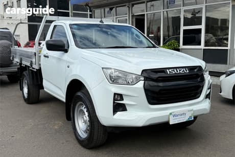White 2023 Isuzu D-MAX Cab Chassis Sx (4X2) High-Ride