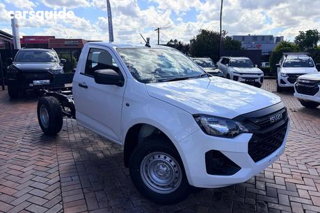 White 2026 Isuzu D-MAX Cab Chassis Sx (4X2) High-Ride
