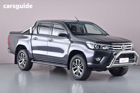 Grey 2018 Toyota Hilux Double Cab Pick Up Sr5 (4X4)
