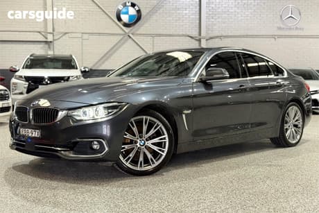 Grey 2018 BMW 430I Coupe Gran Coupe Luxury Line