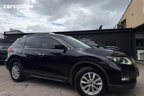 Black 2017 Nissan X-Trail Wagon St-L 7 Seat (2Wd)