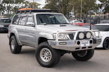 Silver 2009 Nissan Patrol Wagon St (4X4)