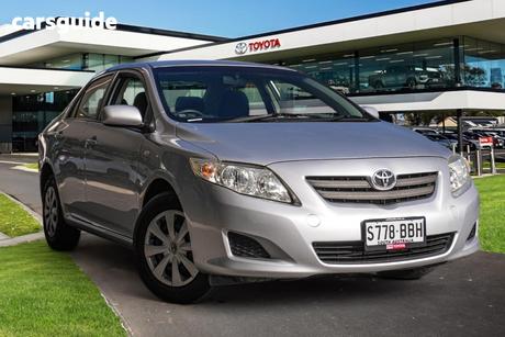 Silver 2009 Toyota Corolla Sedan Ascent