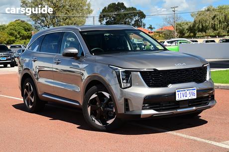 Brown 2025 Kia Sorento Wagon Sport+ 7 Seat