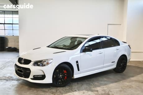 White 2016 Holden Commodore Sedan Ss-V Redline