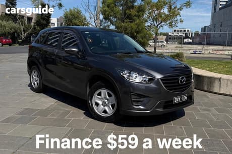 Grey 2017 Mazda CX-5 Wagon Maxx (4X4)