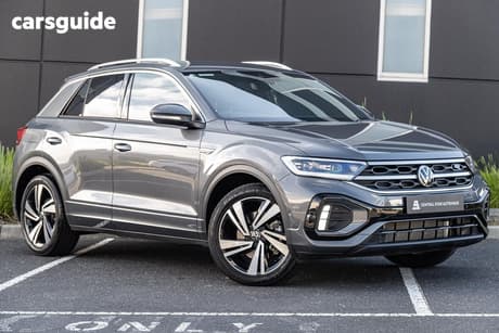 Grey 2024 Volkswagen T-ROC Wagon 140Tsi R-Line (Restricted Ftr)