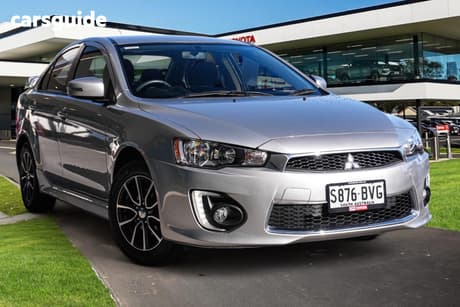 Silver 2017 Mitsubishi Lancer Sedan Es Sport