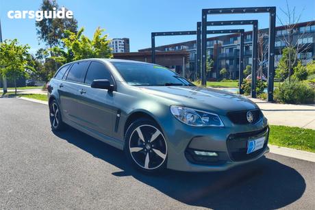 Grey 2016 Holden Commodore Sportswagon Sv6 Black Pack