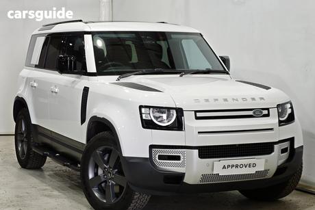 White 2025 Land Rover Defender Wagon 110 P400 S (294Kw)