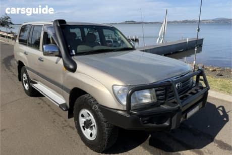 Gold 2004 Toyota Landcruiser Wagon Gxl (4X4)