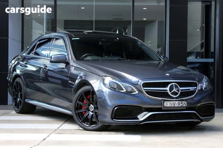Grey 2015 Mercedes-Benz E63 Sedan Amg S