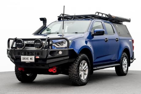 Blue 2020 Isuzu D-MAX Crew Cab Utility Ls-M (4X4)