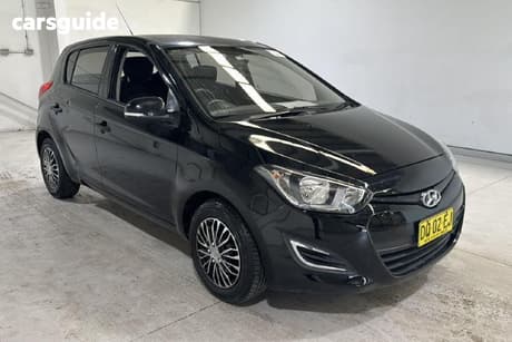 Black 2013 Hyundai I20 Hatchback Active