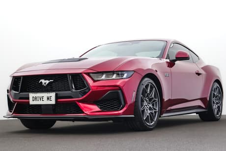 Red 2025 Ford Mustang Fastback Gt 5.0 V8