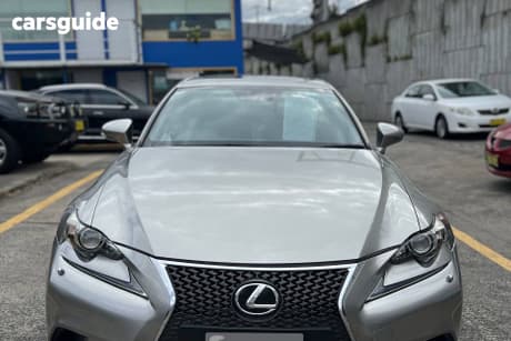 Beige 2013 Lexus IS250 Sedan F Sport