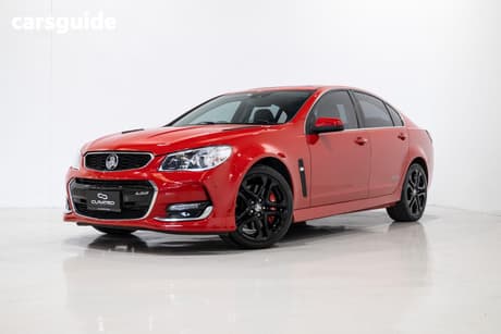 Red 2015 Holden Commodore Sedan Ss-V Redline