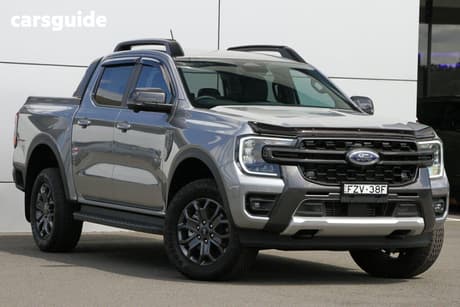 Silver 2025 Ford Ranger Double Cab Pick Up Wildtrak 2.0 (4X4)