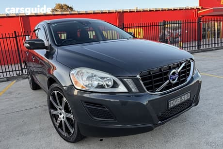 Blue 2012 Volvo XC60 Wagon D5