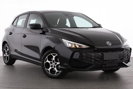 Black 2025 MG MG3 Hatchback Excite