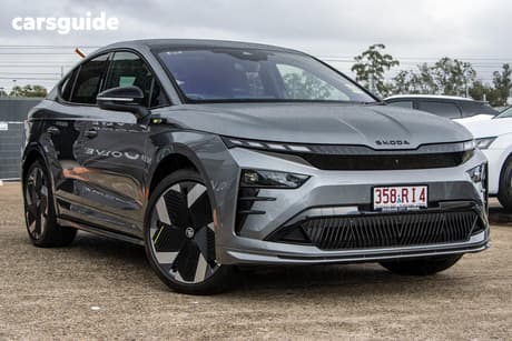 Grey 2026 Skoda Enyaq Coupe Rs