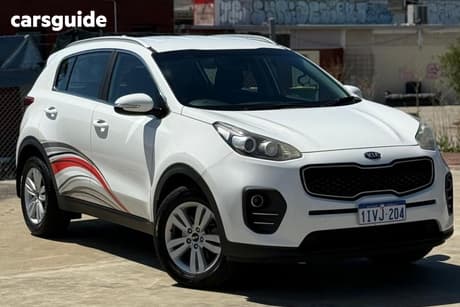 White 2017 Kia Sportage Wagon Si (Fwd)