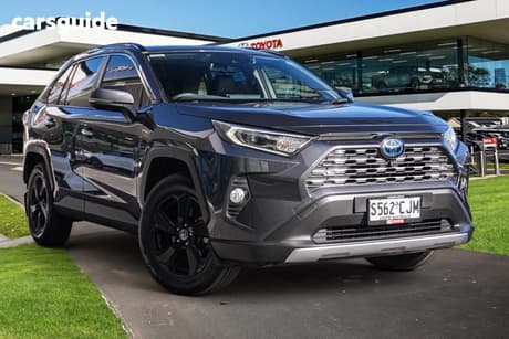 Grey 2021 Toyota RAV4 Wagon Cruiser (Awd) Hybrid