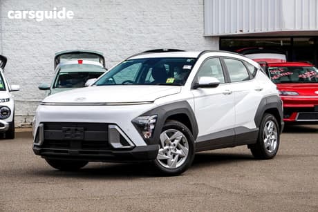 White 2026 Hyundai Kona Wagon Hybrid