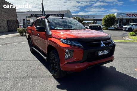 Orange 2023 Mitsubishi Triton Double Cab Pick Up Gsr (4X4)