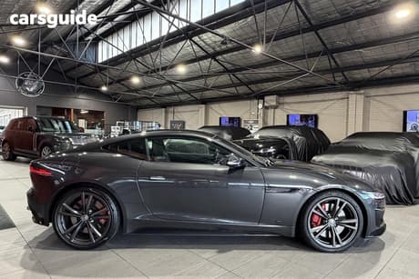 Grey 2023 Jaguar F-Type Coupe R 75 P575 Awd (423Kw)