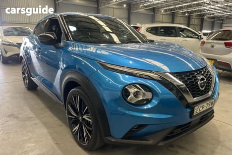 Blue 2020 Nissan Juke Hatchback Ti