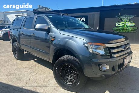 Grey 2014 Ford Ranger Crew Cab Utility Xls 2.2 (4X4)