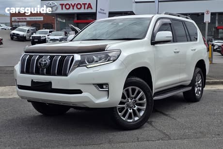 White 2021 Toyota Landcruiser Prado Wagon Vx
