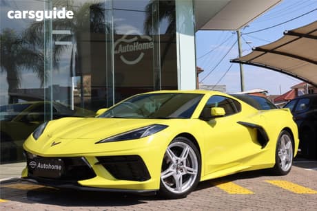 Yellow 2021 Chevrolet Corvette Coupe 2Lt