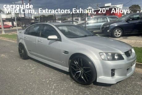 Silver 2008 Holden Commodore Sedan Ss
