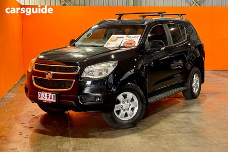 Black 2016 Holden Colorado 7 Wagon Lt (4X4)