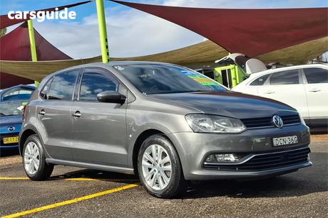 Grey 2015 Volkswagen Polo Hatchback 81 Tsi Comfortline