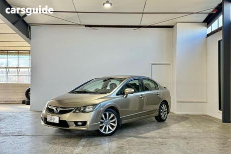 Gold 2009 Honda Civic Sedan Sport
